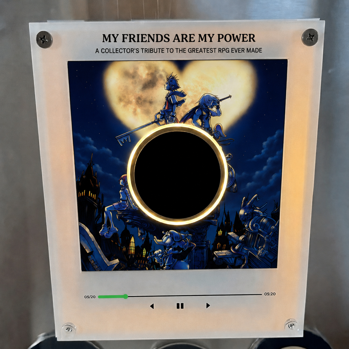 Kingdom Hearts Vinyl Frame